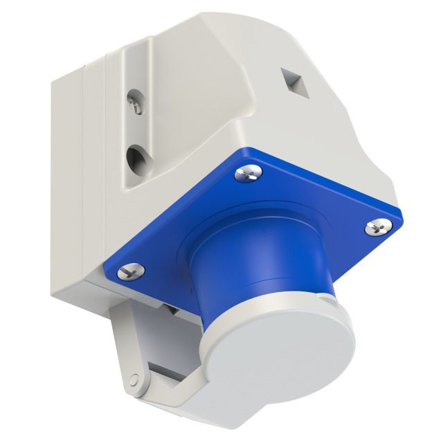 Plastic wall plug CEE IP44