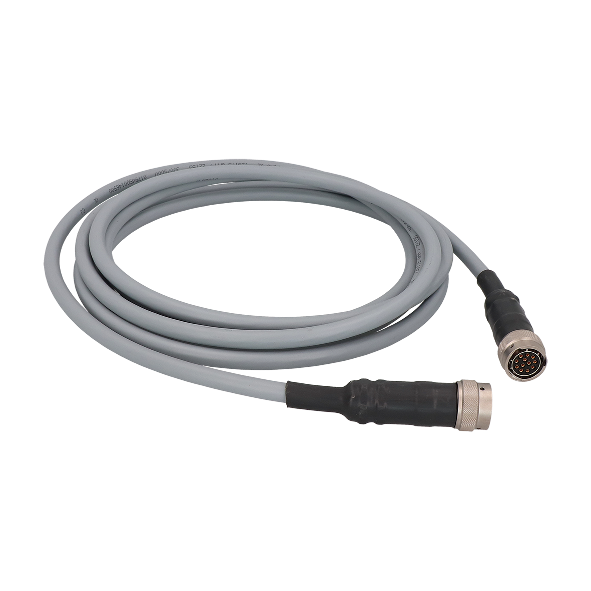 Connection cable with connector 12x1.5 mm² PUR,