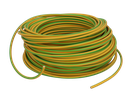 Earthing flex PVC 1x6,0mm² yellow-green