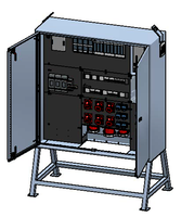 Main distributor box 400A, stainless steel