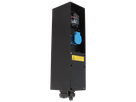 Quadro elettrico in gomma dura tipo 4512, nero