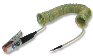 Spiral earth cable L 10.0m / TL 1.0m