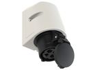 Plastic wall socket CEE 16A/500V, 3P+PE/7h, IP44