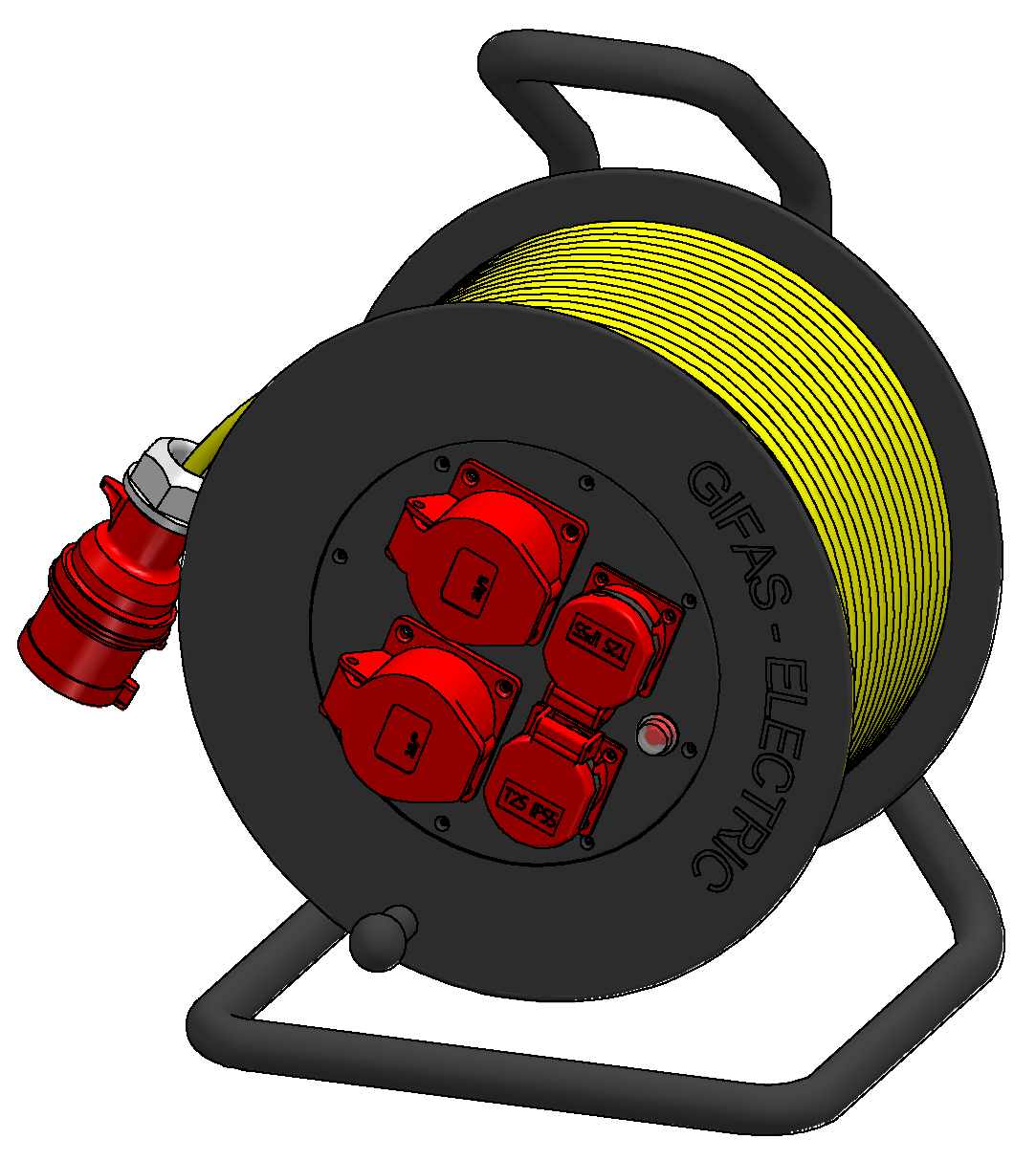 Cable reel hard rubber type 503