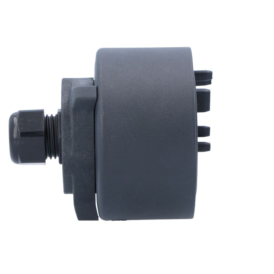 Cover cap with cable gland M20x1.5mm, plastic anthracite