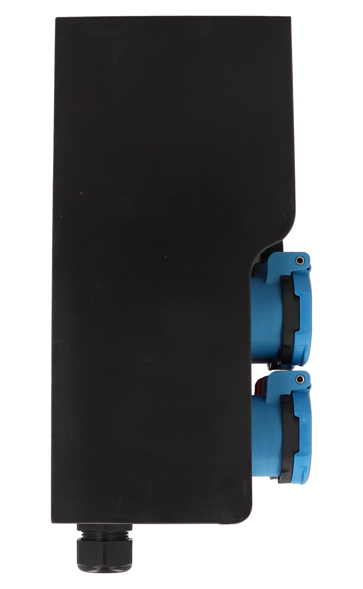 Hartgummiverteiler Typ 7200, schwarz