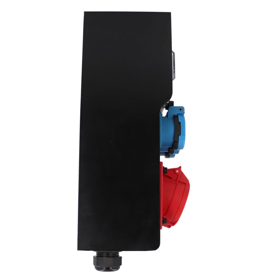 Quadro elettrico in gomma dura tipo 7300, nero