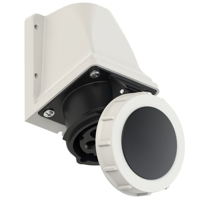 Plastic wall socket CEE IP67