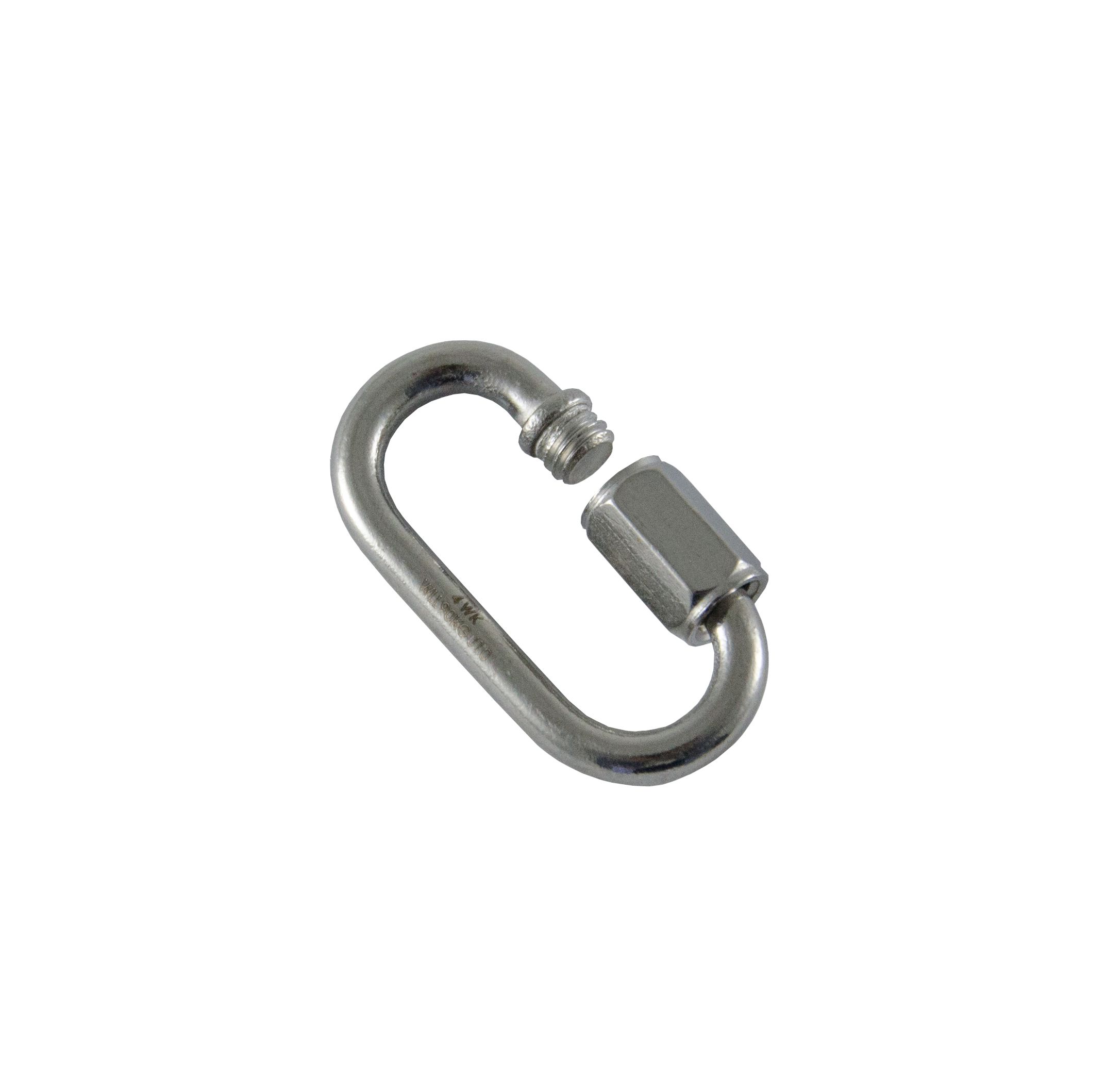Chain link V4A rust-free with screwed