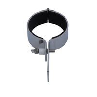 Supporto A4, Ø70mm, montaggio diritto su superficie, 160mm