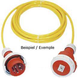 Câble de prol. PROFLEX 10m 5x16,0mm2 jaune
