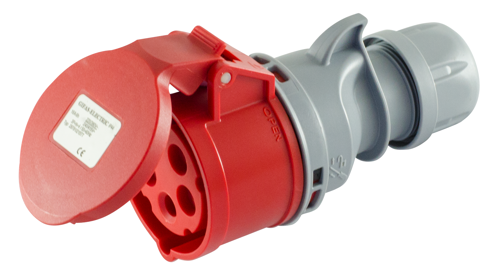 Presa in plastica dura CEE IP44/IP54