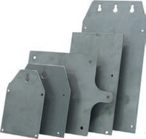 Mounting plate, vertical, rust-free A2, for type 2516