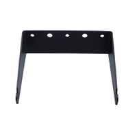 Wall mounting bracket, aluminium, black