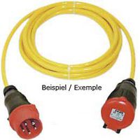Extension cable PROFLEX, yellow RAL 1021
