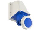 Plastic wall socket CEE 16A/230V, 2P+PE/6h, IP67