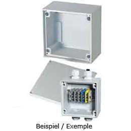 Hard rubber junction box type 1616,
