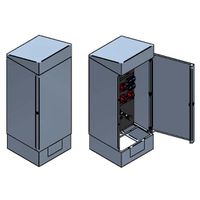 Energiesäule QUADRO L V2A geschliffen
