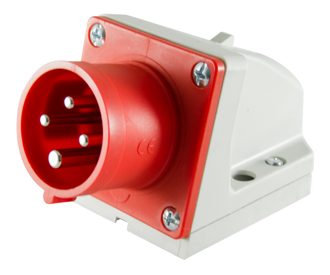 Plastic wall plug CEE IP44