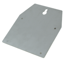 Plaque de montage inoxydable, V2A