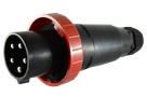 Solid rubber plug CEE 63A/400V,