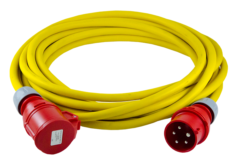 Câble de prol. PROFLEX 10m 5x2,5mm2 jaune
