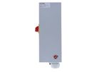 Main switch box with emergency shut-off function