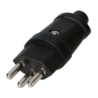 Plug type 23 TH strong IP20230V/16A/P+N+PE black