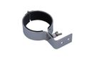 Holder A4, Ø70mm, wall mounting angled, 130mm