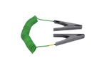Two single-pole heavy-duty stainless steel earthing