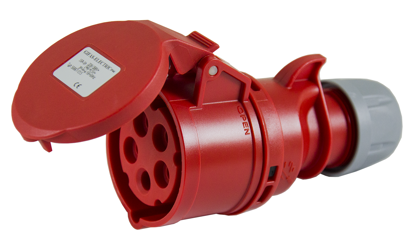 Presa in plastica dura CEE IP44/IP54