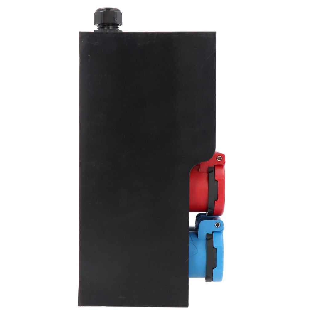 Small hard rubber distributor box type 2812, black