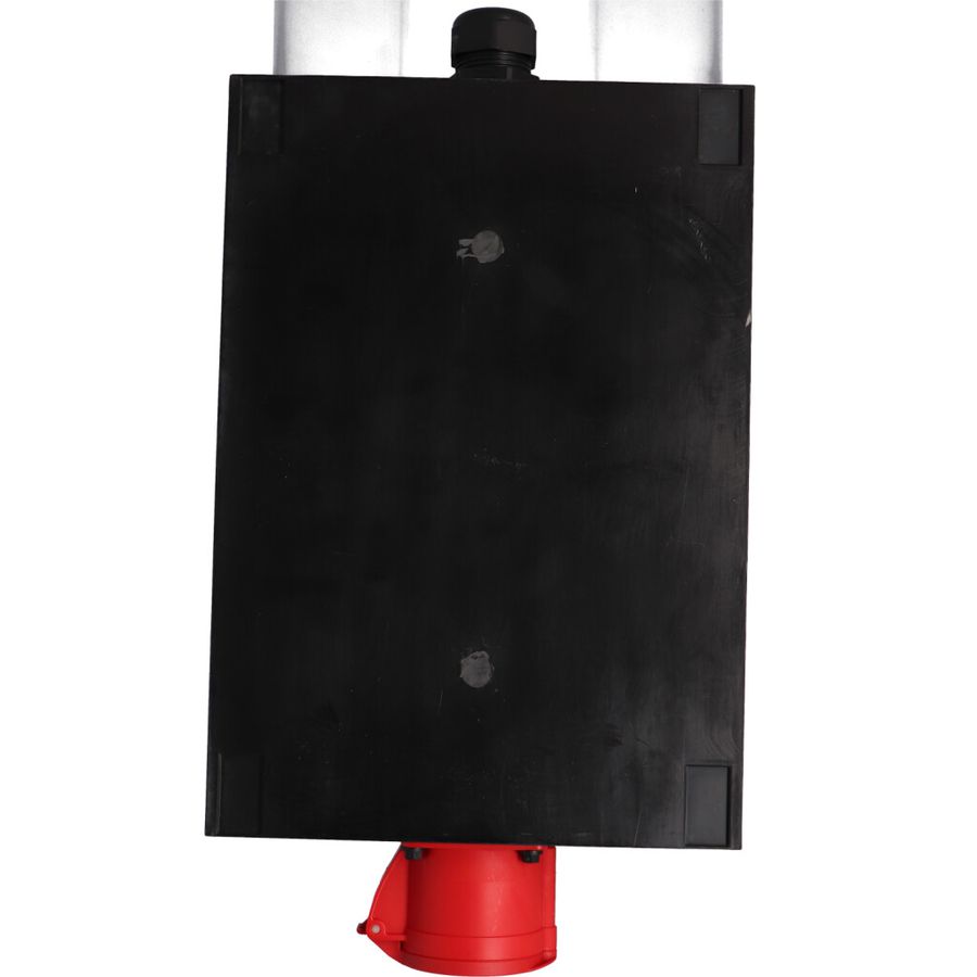 Quadro elettrico in gomma dura tipo 3800, nero