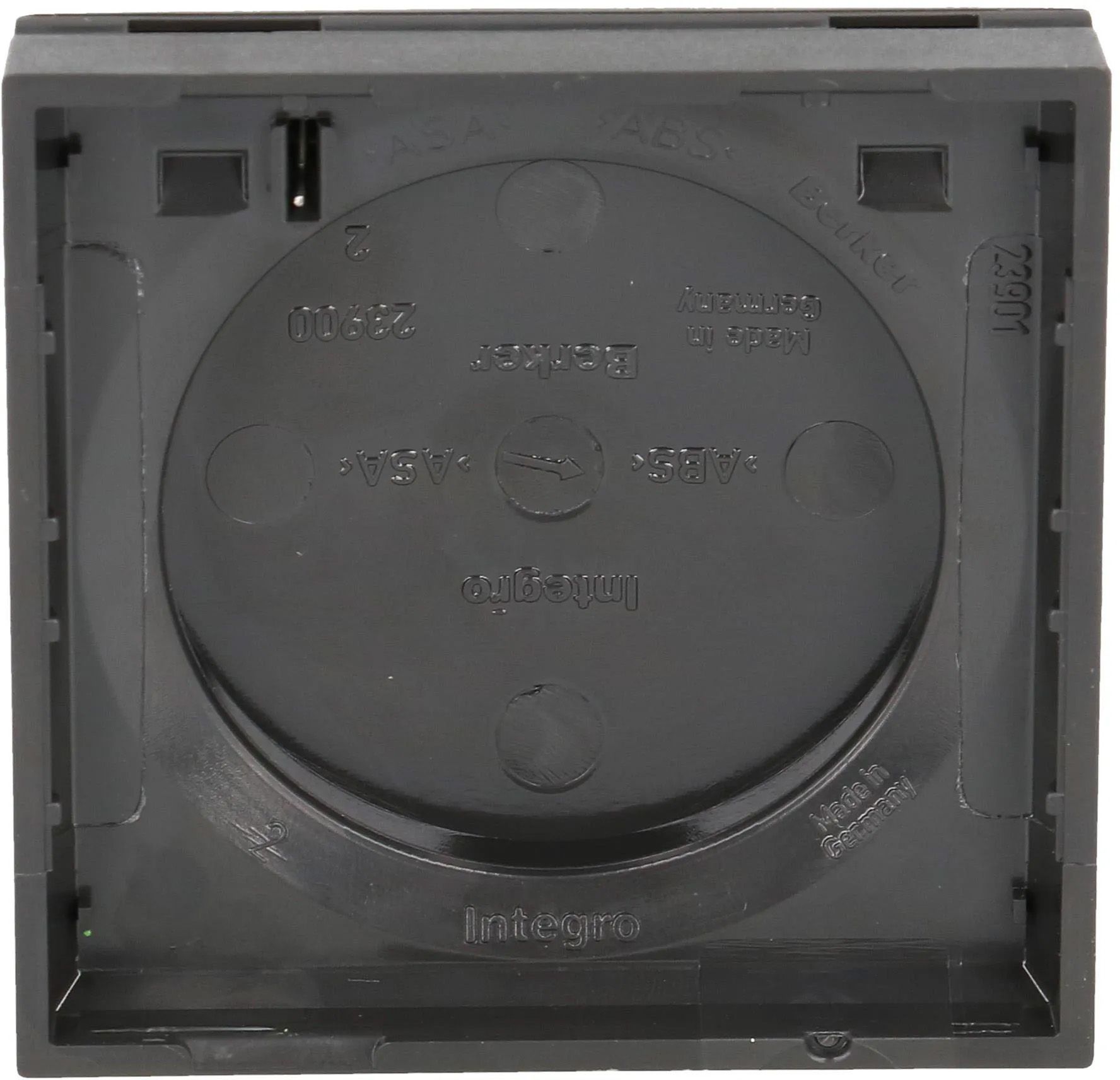 UP cover frame size 1, with hinged cover,