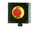 Emergency stop switch pull-release