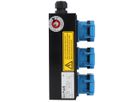 Small hard rubber distributor box type 1600, black