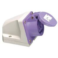 Presa da parete in plastica CEE IP44