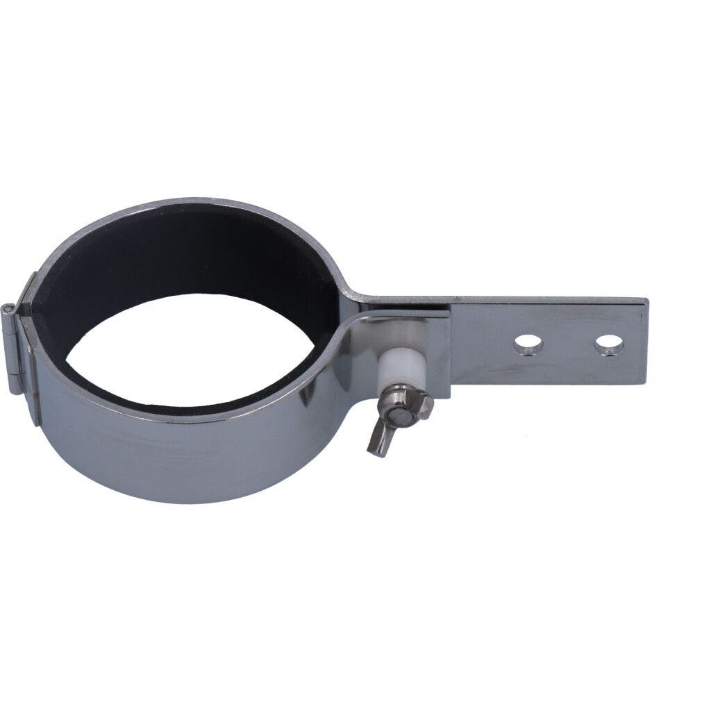 Holder A4, Ø70mm, straight surface mounting, 160mm