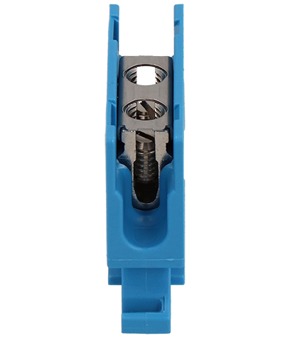 Abzweigklemme 6,0mm² blau "WOERTZ"