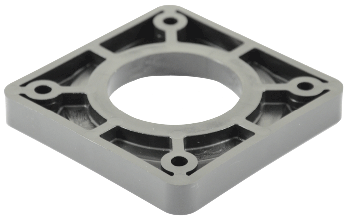 Packing set for cable gland polyamide black, clamping range 46-56mm, fixing accessories included