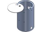 ROTRANT Underfloor distributor complete incl. solid rubber