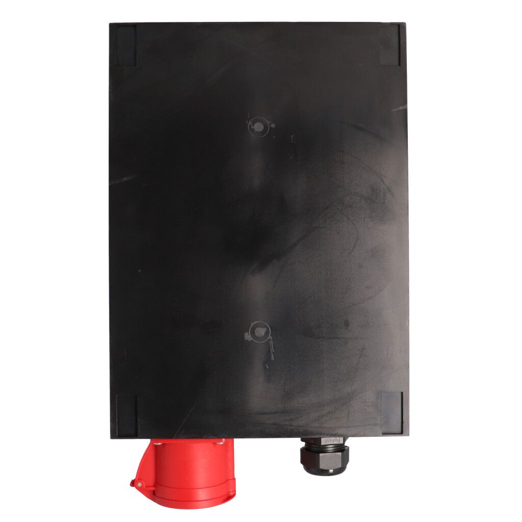 Quadro elettrico in gomma dura tipo 7400, nero