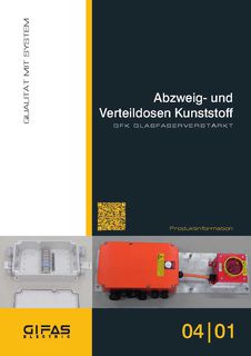 04 01 Abzweig- und Verteildosen Polyester