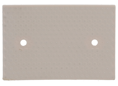Wandreflektor Kunststoff weiss,