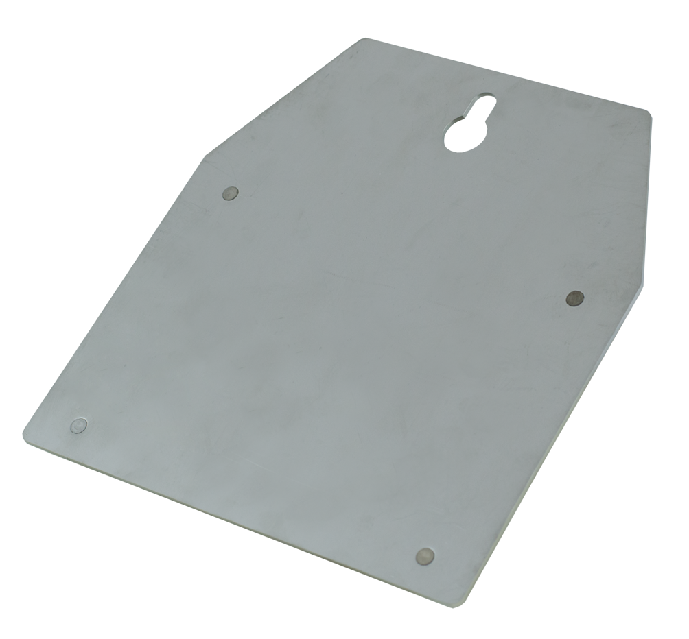 Plaque de montage inoxydable, V2A
