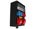 Steckdosenverteiler Hartgummi Typ 7400 schwarz