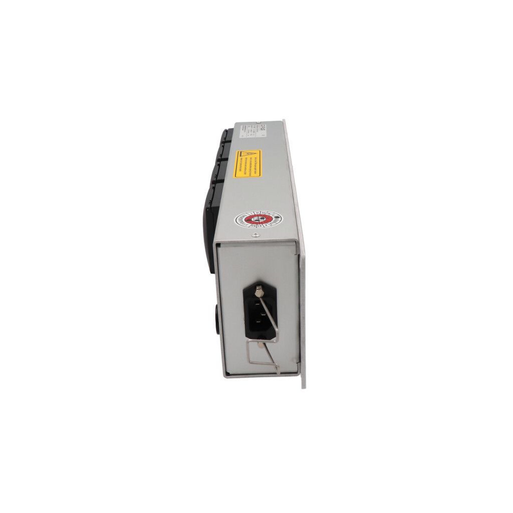 Spitalbox Aluminium, 4xT13(IP20 mit Klappdeckel), 5xPOAG,