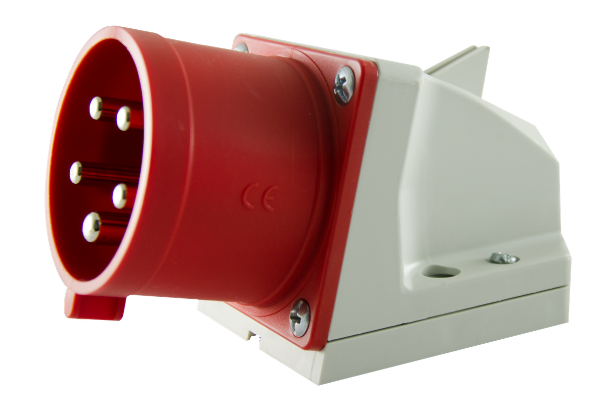 Plastic wall plug CEE IP44