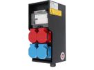 Small hard rubber distributor box type 2812, black
