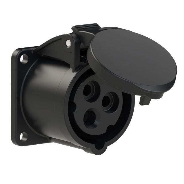 Plastic built-in socket CEE IP44/IP54